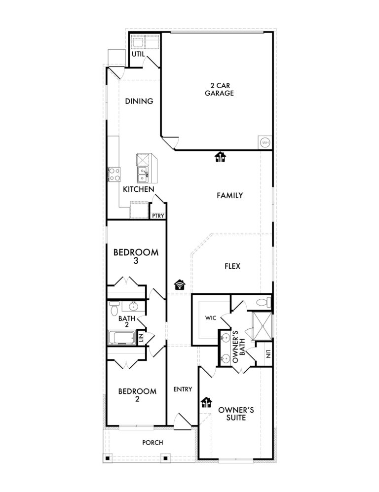 Bastrop New Home Plan For Sale in Heartland TX