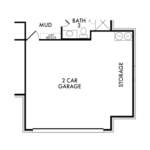 Optional Garage Extension