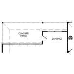 Optional Extended Covered Patio