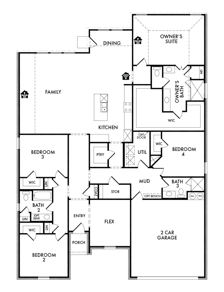 Hampton II - New Home Floor Plan