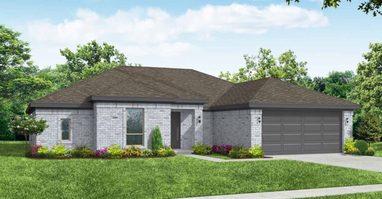 Alderbury II New Home Floorplan for Sale in Dallas-Fort Worth_Elevation A