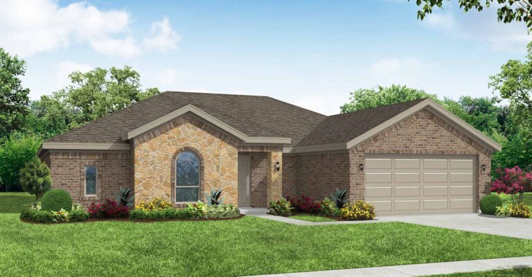 Alderbury II New Home Floorplan for Sale in Dallas-Fort Worth_Elevation J