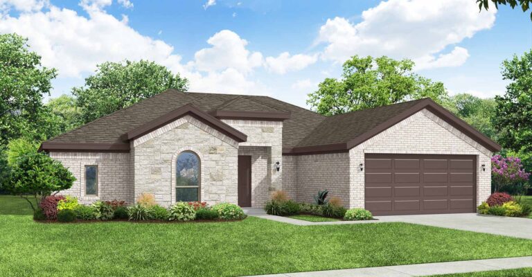 Alderbury II New Home Floorplan for Sale in Dallas-Fort Worth_Elevation K