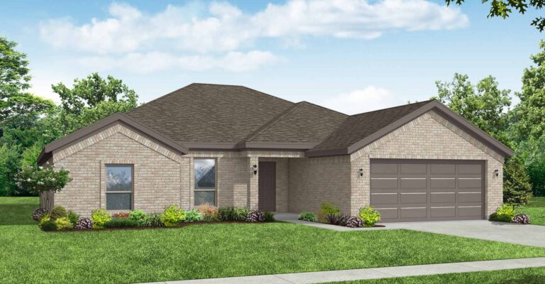 Cromwell II New Home Floorplan for Sale in Dallas-Fort Worth_Elevation B