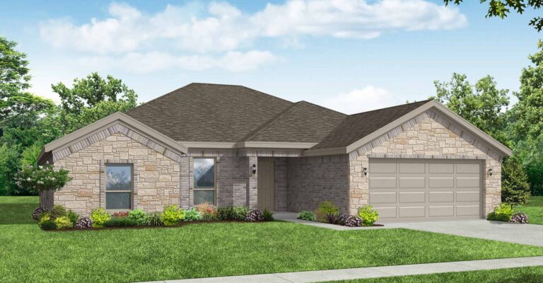 Cromwell II New Home Floorplan for Sale in Dallas-Fort Worth_Elevation J