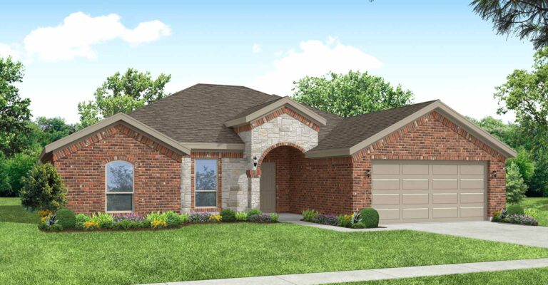 Cromwell II New Home Floorplan for Sale in Dallas-Fort Worth_Elevation K