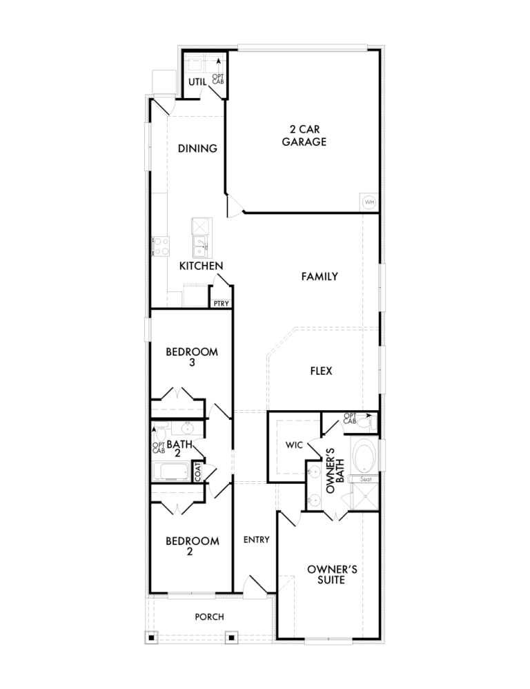 Bastrop - Floor Plan