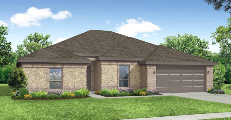Walden II New Home Floorplan for Sale in Dallas-Fort Worth_Elevation I