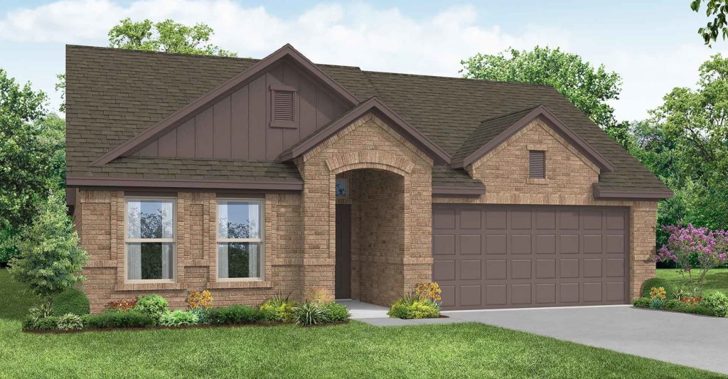 Austin In Rainbow Ridge Dfw Home Builders Impression Homes