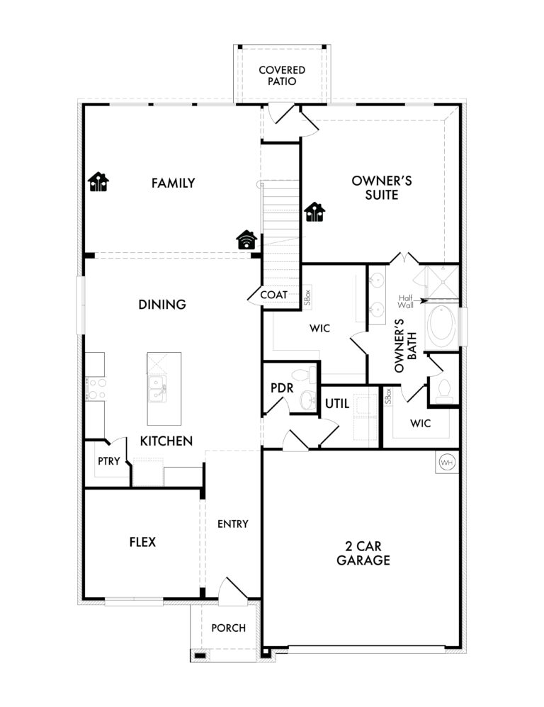 Stirling Floor Plan - First Floor