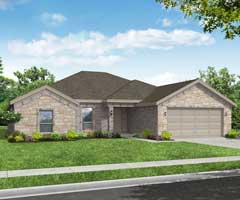 thumb_Cromwell II New Home Floorplan for Sale in Dallas-Fort Worth_Elevation J
