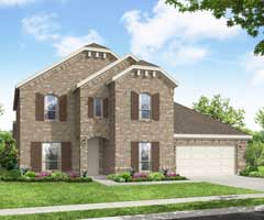 thumb_Radcliffe II New Home Floorplan for Sale in Dallas-Fort Worth_Elevation C