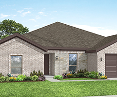 thumb_Hampton II New Home Floorplan for Sale in Dallas-Fort Worth_Elevation J