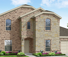 thumb_Radcliffe II New Home Floorplan for Sale in Dallas-Fort Worth_Elevation K