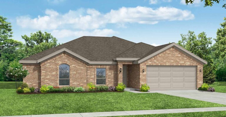 Pembridge II New Home Floorplan for Sale in Dallas-Fort Worth_Elevation B