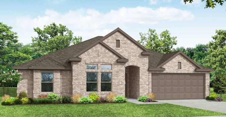 Dover New Home Floorplan for Sale in Dallas-Fort Worth_Elevation B