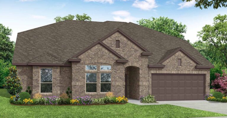 Hadleigh New Home Floorplan for Sale in Dallas-Fort Worth_Elevation B