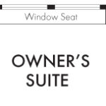 Optional Box Window in Owner's Suite