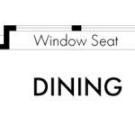 Optional Box Window in Dining Room