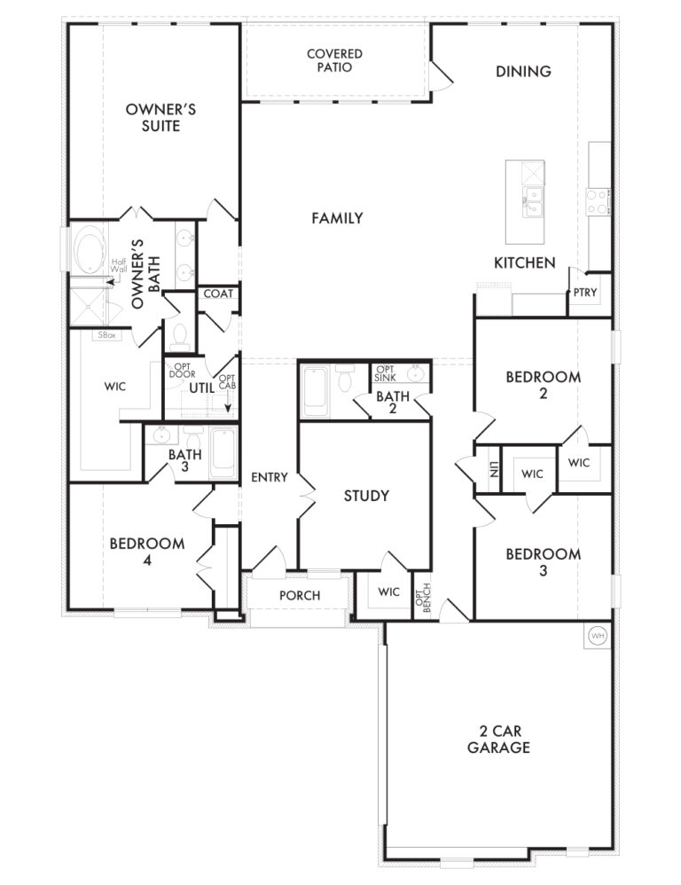 Wharton - Floor Plan