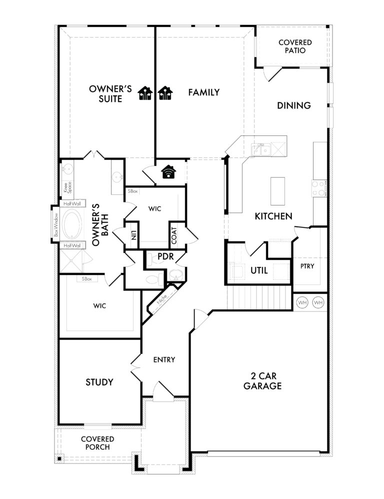 Preston Floor Plan - First Floor