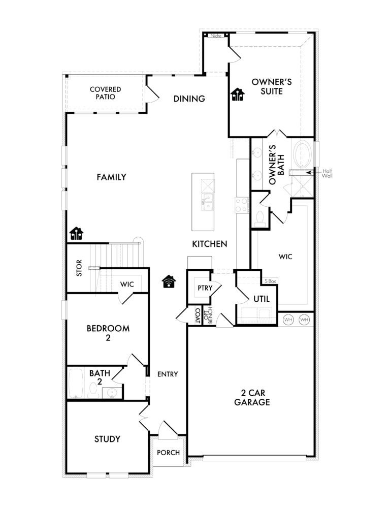 Winchester Floor Plan - First Floor