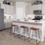 Maple Floorplan Model Home Kitchen in Briarwood Hills by Impression Homes
