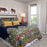 Maple Floorplan Model Home Secondary Bedroom in Briarwood Hills by Impression Homes