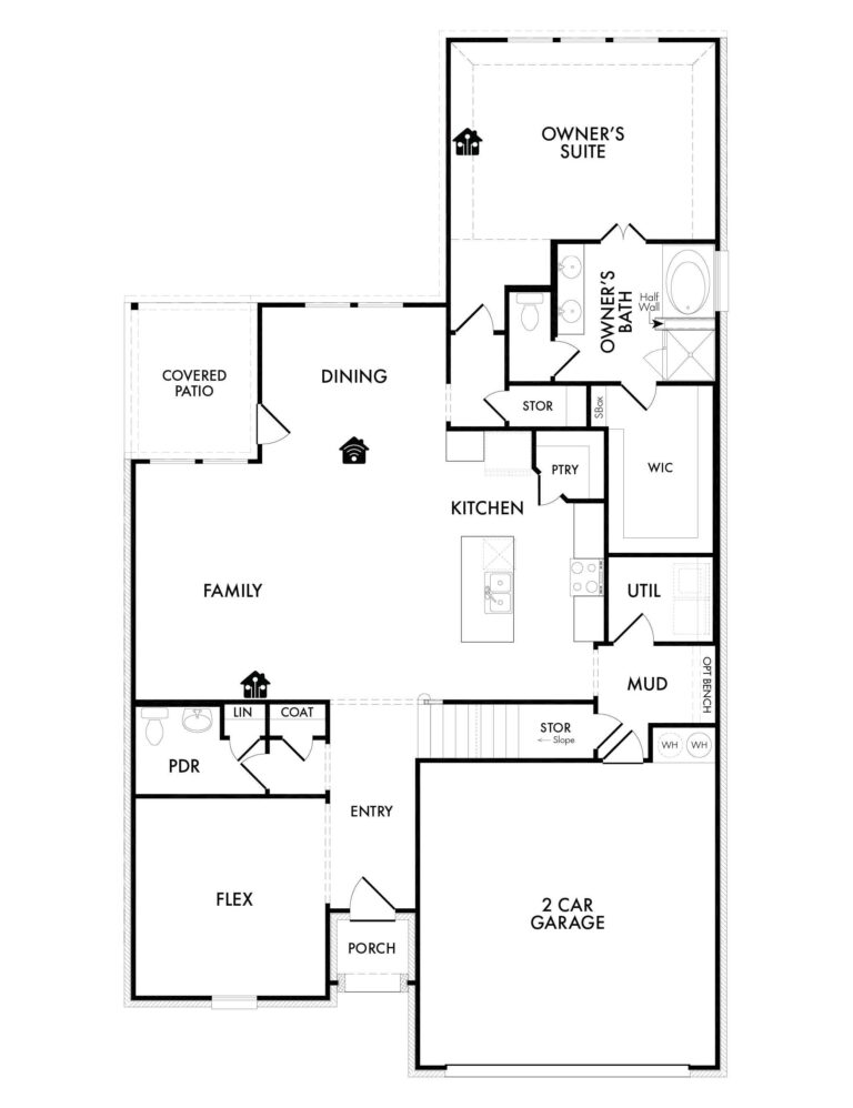 Newport Floor Plan - First Floor