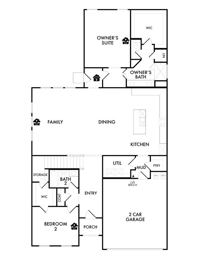 Sommerville Floor Plan - First Floor