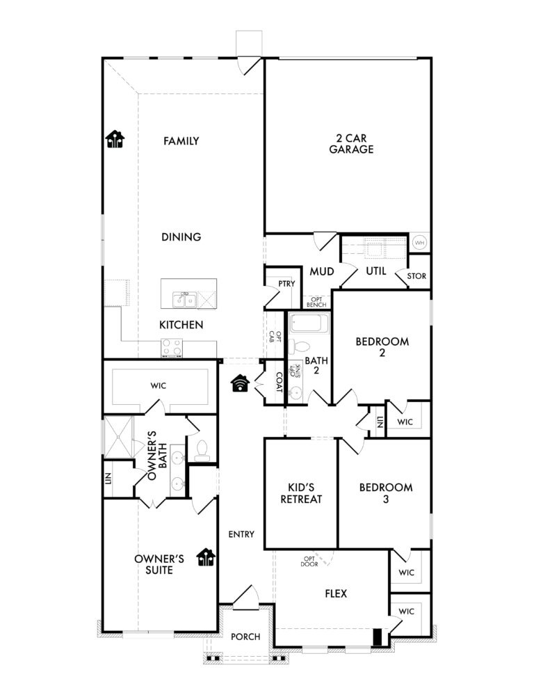 Jarvis Floor Plan - First Floor