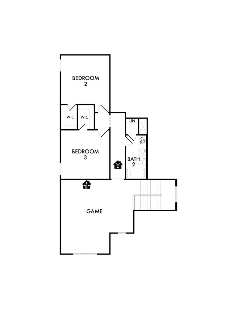Dozier Floor Plan - Second Floor