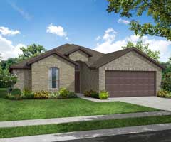 thumb_Albany New Home Floorplan for Sale in Dallas-Fort Worth_Elevation K