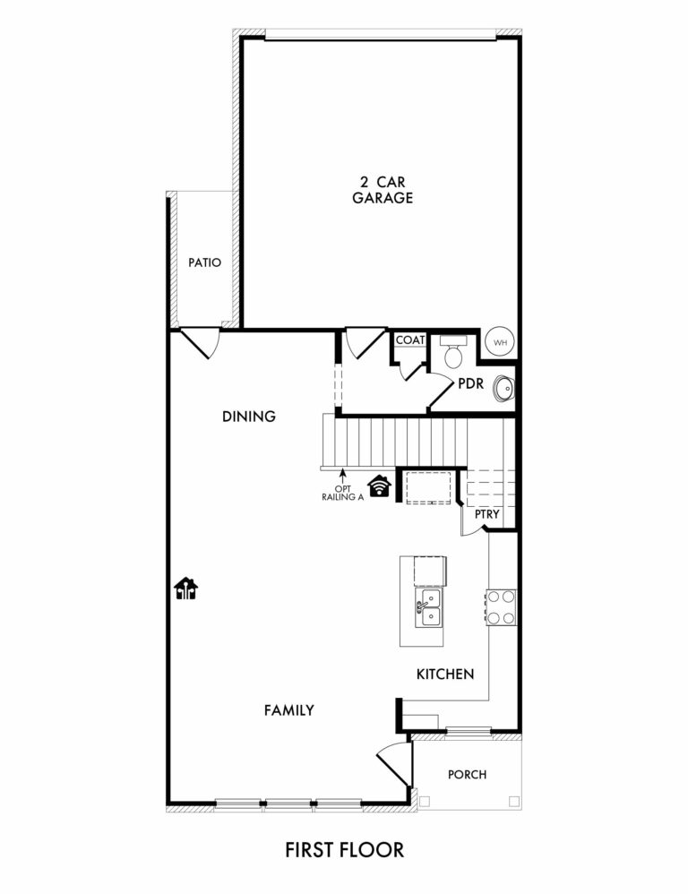 First Floor - Caddo Floorplan