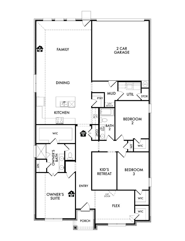 Jarvis Floor Plan - First Floor