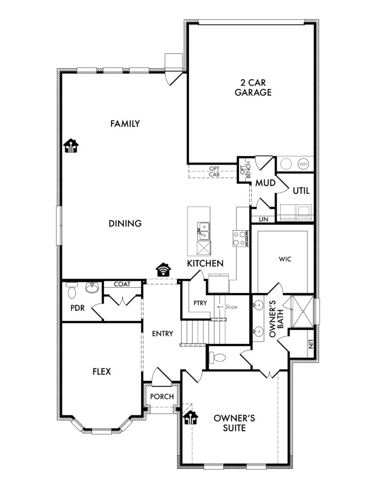 Dozier Floor Plan - First Floor