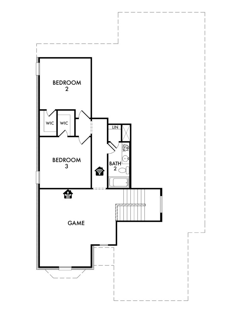 Dozier Floor Plan - Second Floor