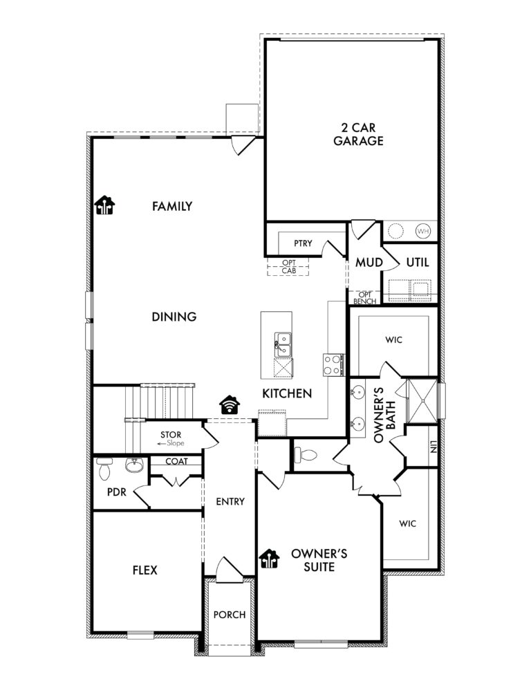 Oliver Floor Plan - First Floor