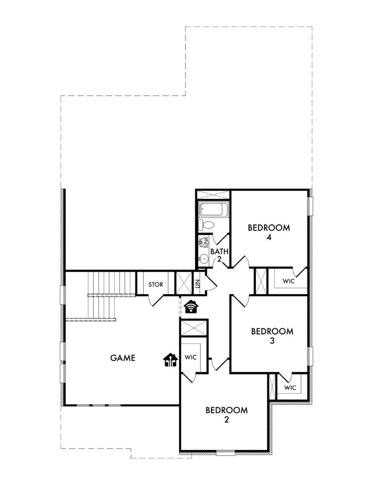Oliver Floor Plan - Second Floor