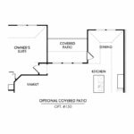 Optional Covered Patio - Dover Floorplan