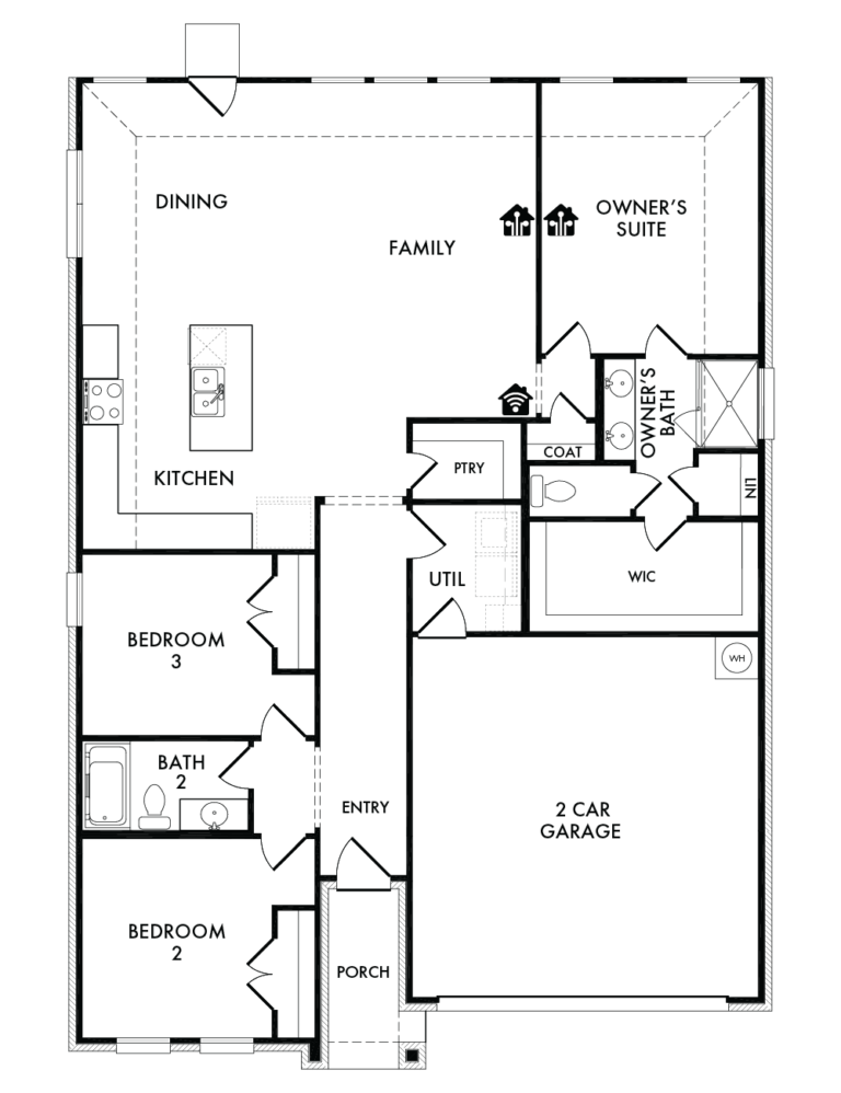 Atlanta - New Home Floor Plan in DFW