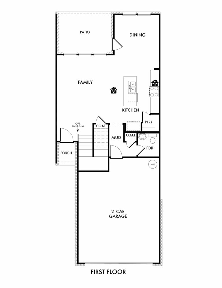 First Floor - Athens Floorplan