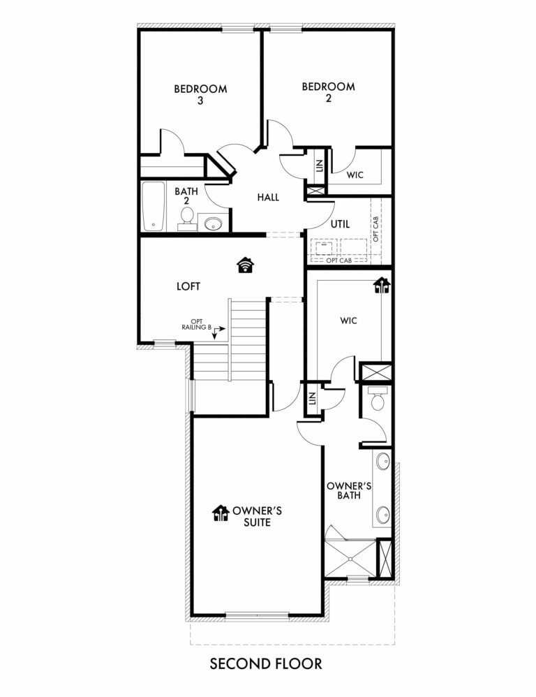 Second Floor - Athens Floorplan