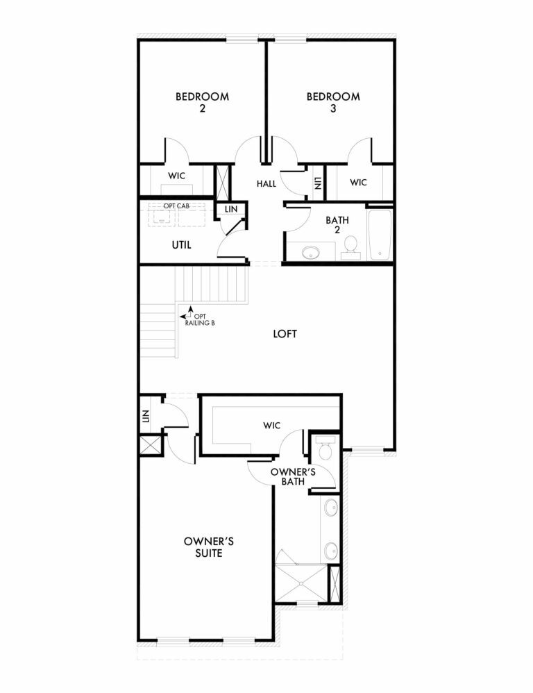 Palestine Floorplan - 2nd Floor