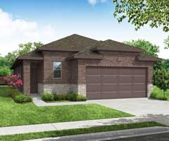thumb_Cottonwood New Home Floorplan for Sale in Dallas-Fort Worth_Elevation L
