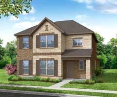 thumb_Harwood New Home Floorplan for Sale in Dallas-Fort Worth_Elevation G
