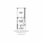 Optional Morning Room - Sonata Floorplan