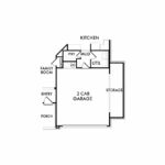 Optional Extended Garage - Hadleigh Floorplan 