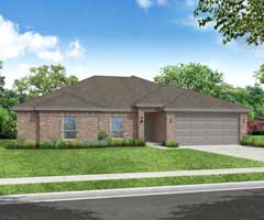 thumb_Pembridge II New Home Floorplan for Sale in Dallas-Fort Worth_Elevation A