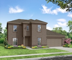 thumb_Radcliffe II New Home Floorplan for Sale in Dallas-Fort Worth_Elevation A